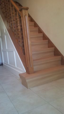 Renovation d'escalier à tournai